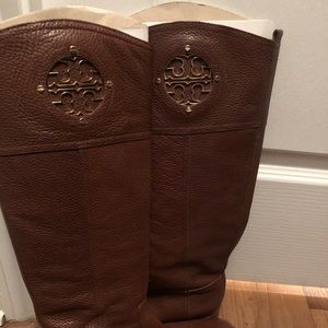 Tory Burch leather boots